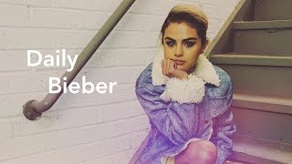 Selena Gomez Reacts To Justin Bieber Grammy Nominations amp Her Snub [upl. by Calvina822]