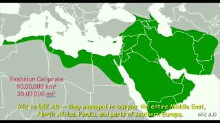 Conquests of Rashidun Caliphate [upl. by Standing955]