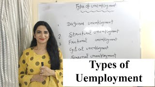 Types of Unemployment [upl. by Barnard610]