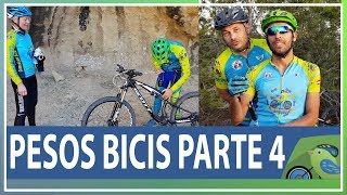 Peso bicicletas comunitarios Comunidad Biker MTB Parte 4 [upl. by Kellyn]