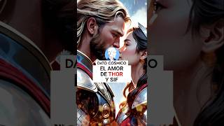 El amor de Thor y Sif marvel [upl. by Zelten]