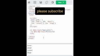 How to Use React Directly in HTML Simplify Your Web Development codinglife coding reactfrontend [upl. by Nats]