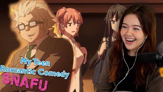 A REQUEST FROM ZAIMOKUZA  Oregairu Season 1 Episode 2 Reaction [upl. by Aneleh]