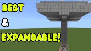 BEST amp EASIEST EXPANDABLE MOB FARM  Minecraft Bedrock 121 [upl. by Alejoa700]