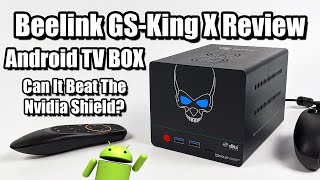 Beelink GS King X Android Tv Box  NAS First Look  Review [upl. by Sula625]