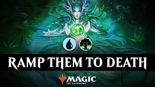 💧🌳 Tatyova Benthic Druid Commander Simic Landfall  Historic Brawl MTG Arena Gameplay [upl. by Luke]