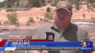 Man resuscitated after slipping falling into pool at Gunlock State Park [upl. by Helprin995]