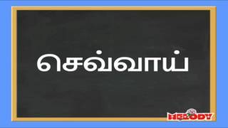 Name of Days in a Week in Tamil Language  தமிழ் வார நாட்கள் [upl. by Gaultiero]