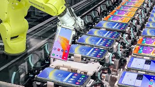 Inside Samsungs Futuristic Factory Where Robots Build Millions of Smartphones [upl. by Devinne]