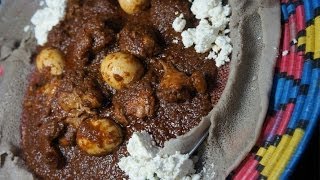 Doro Wat Recipe In English  Ethiopian cooking Spicy Chicken Stew wot wet [upl. by Aihsenak]