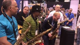 Kirk Whalum 2019 NAMM [upl. by Ytsihc]