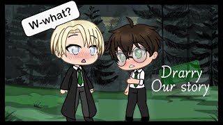 Our story ep 13  Drarry  Gacha life [upl. by Hgeilyak]