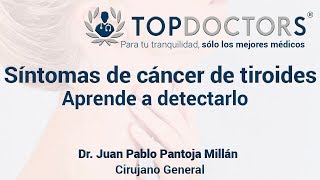 ¿Cómo detectar el cáncer de tiroides Conoce sus síntomas [upl. by Qiratla]