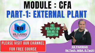 PART 1 EXTERNAL PLANT MODULE CFA  BSNL LDCE JTOT TO SDET BSNL EXAM [upl. by Eerazed179]