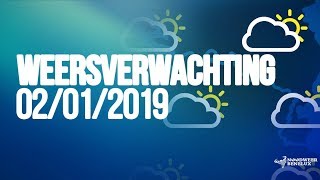 Weersverwachting 02012019  Geen winterweer de komende dagen NWBNLX [upl. by Alverson]