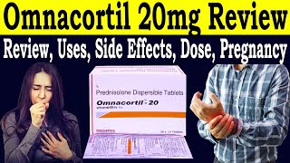 Review Omnacortil 20 mg tablet uses  Prednisolone 20 mg tablet uses in hindi  Uses Side Effecs [upl. by Enitsirhc681]