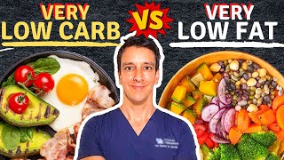 Very Low Carb vs Very Low Fat Diets  NEW Study [upl. by Led]