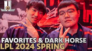 2024 LPL Spring Preview  Who are the Favorites and Dark Horses [upl. by Goldsmith]