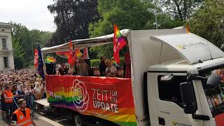 CSD Leipzig 2021 Der Umzug [upl. by Ailuj]