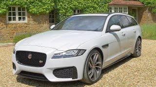 2017 Jaguar XF Sportbrake  Key Features [upl. by Angelle723]