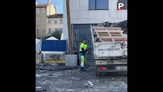 Marseille  la rue Cazemajou 15e débarrassée de son dépôt sauvage de déchets [upl. by Diandre]