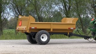 4 Ton Farm  Construction Dump Trailer from Berkelmans Welding amp Manufacturing [upl. by Yalhsa54]