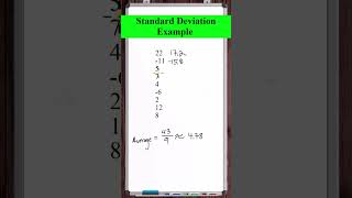 Calculate the Standard Deviation  22 11 5 7 4 6 2 12 8 [upl. by Ateikan]