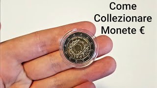 Conservazione e Collezione Monete Euro  Euro Coin Collection [upl. by Nannie]