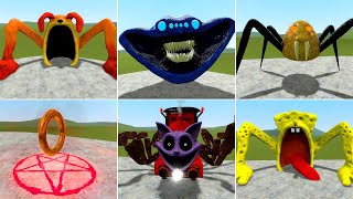 sea monster vs choo choo vs sea eater vs bous in garrys mod [upl. by Forrer]