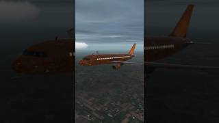 Flying in bad weather shorts viralvideo gaming plane aviation rfs ps5 airplane aeroplane [upl. by Sydel]