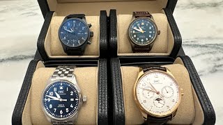 IWC collection part 5 Wrist time and new acquisition [upl. by Lexis]