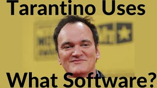 What Screenwriting Software does Quentin Tarantino use [upl. by Ycaj549]