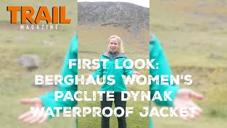 Berghaus Womens Paclite Dynak Waterproof Jacket  First look [upl. by Theran]