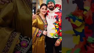 Gippy grewal with wife Ravneet grewal shorts viral shortvideo [upl. by Elaynad785]