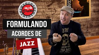 Cómo formular y tocar acordes de Jazz en el Piano [upl. by Hun963]