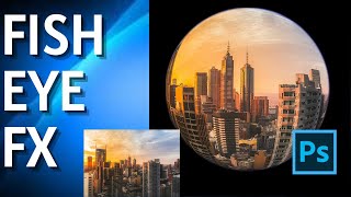 How to Create Fish Eye Lens Effect in Photoshop [upl. by Grant]