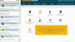 How to use the DNS ONLY version of WHM  WHM Setup Tutorials [upl. by Ethyl190]