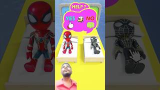 GTA V Help REAL Spidey vs Black Spidey Heal gta [upl. by Keemahs]