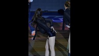 직캠 150111 KBL 프로농구 올스타전  EXID 하니  매일 밤  4K [upl. by Rozanne394]