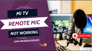 Mi Tv Remote Mic not working  Android Tv Remote Microphone not Working [upl. by Russon107]