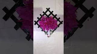 quotDIY Bougainvillea Flower Wall Decor  Easy Craft Ideasquotshort reelyoutubeshort diycrafts viral [upl. by Arria297]