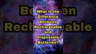 What is the difference between Rechargeable and Disposable Batteries jbtechnicians batteries [upl. by Siraf]