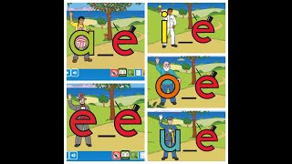 Letterland Alphabet Phonics Sounds amp Games  Digraphs and Trigraphs Magic e  ae ee ie oe ue [upl. by Sedrul]