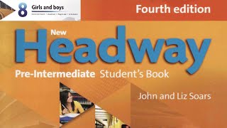 New Headway pre intermediate 4th edition Unit8​ audios [upl. by Thibaut]