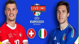 Live Swiss vs Italia❗Euro 2024 [upl. by Llevaj]