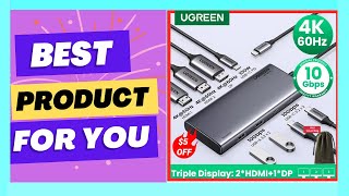 UGREEN Triple Display USB C HUB 10Gbps [upl. by Naleek731]