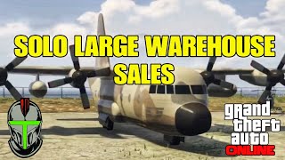 Can You Sell A Full Large Warehouse Solo In GTA Online [upl. by Alracal]