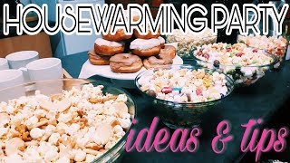 Housewarming party  Ideas amp Tips  DIY Food recipes [upl. by Enner]