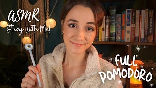 ASMR FULL Pomodoro Session with Timer amp Breaks ✨Study With Me✨ [upl. by Ferdie]