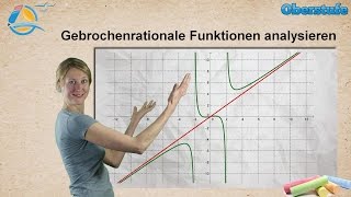 Gebrochenrationale Funktionen  Kurvendiskussion  StrandMathe  Oberstufe ★ Übung 3 [upl. by Henry402]